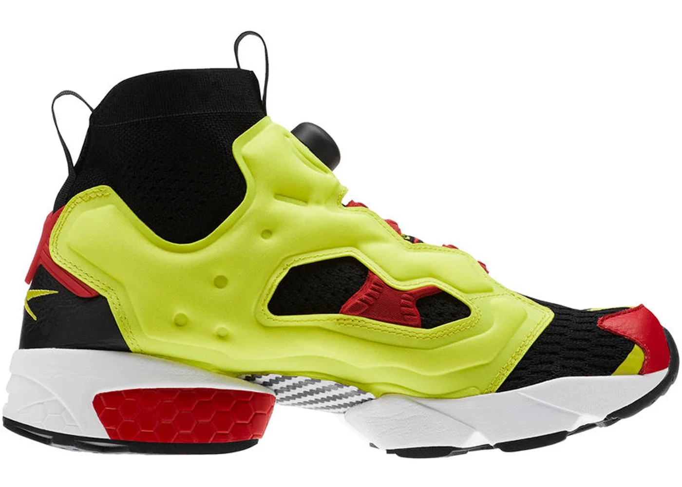 Reebok Instapump Fury OG Ultraknit Black Hyper Green - 1