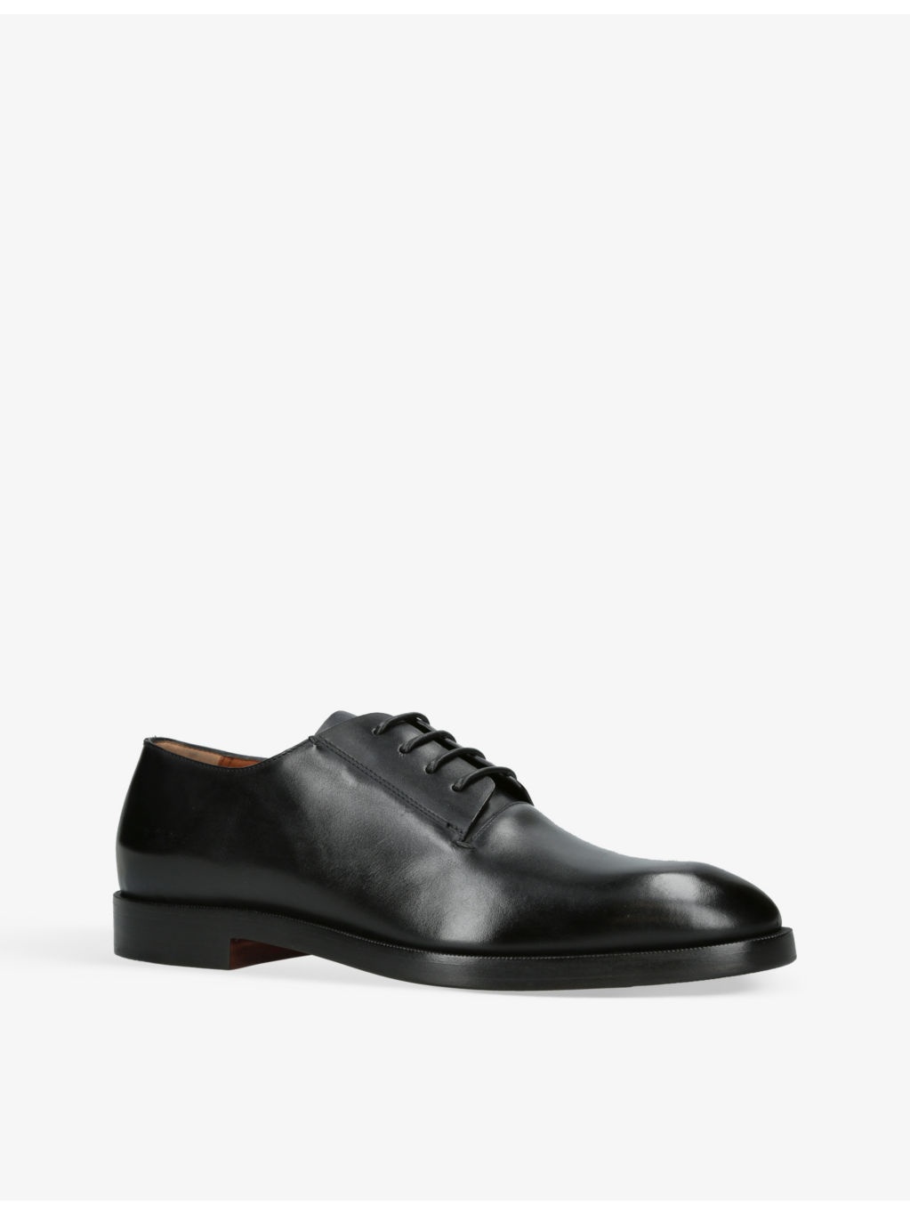 Torino tonal-stitching leather Oxford shoes - 3