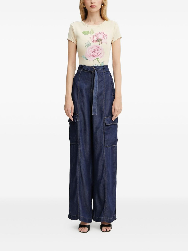 GUESS USA belted cargo jeans outlook