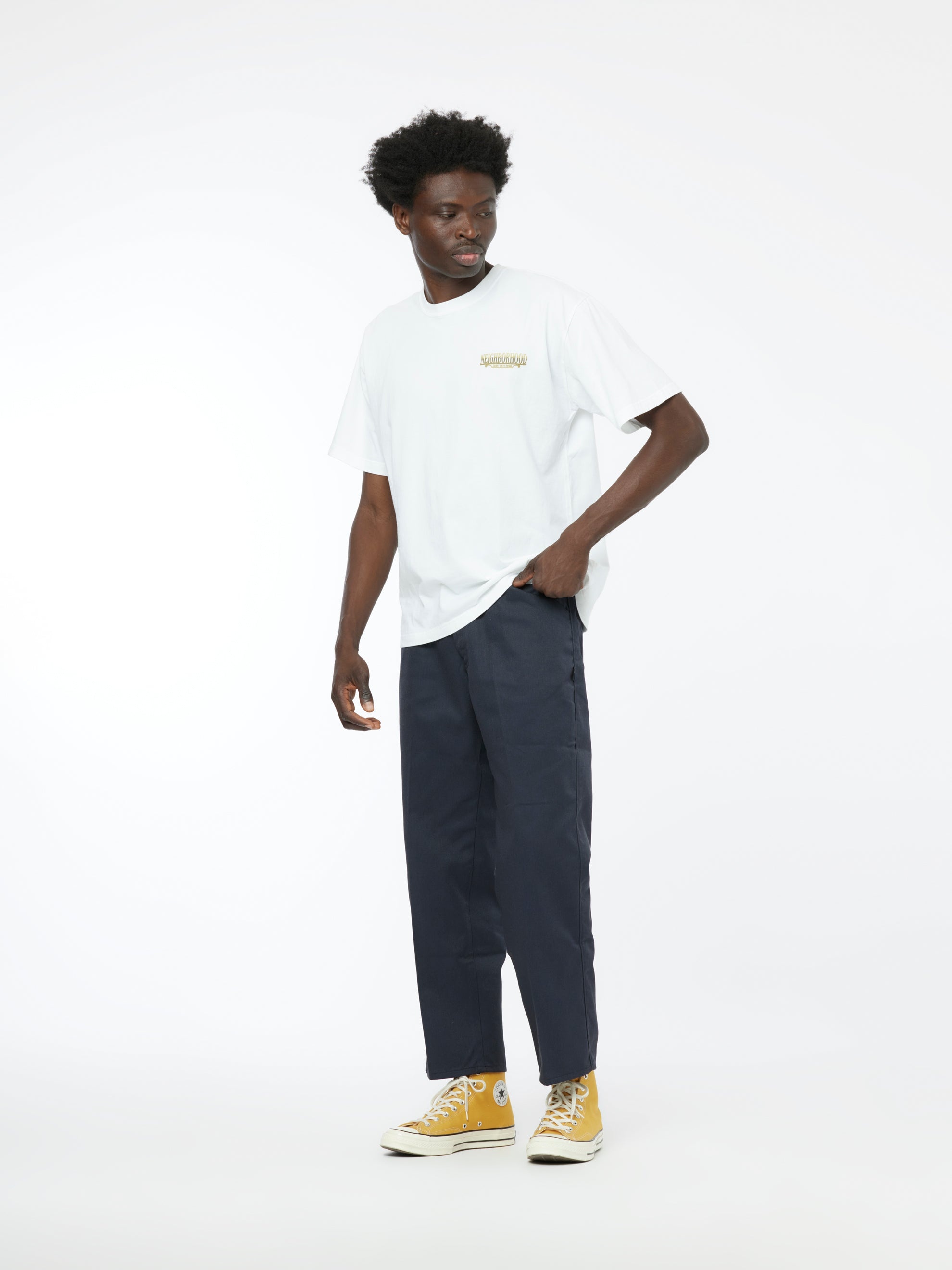 【関税込み】Neighborhood ホワイト N.H SS-16 Tシャツ NEIGHBORHOOD NH . TEE SS-16 (WHITE) | REVERSIBLE