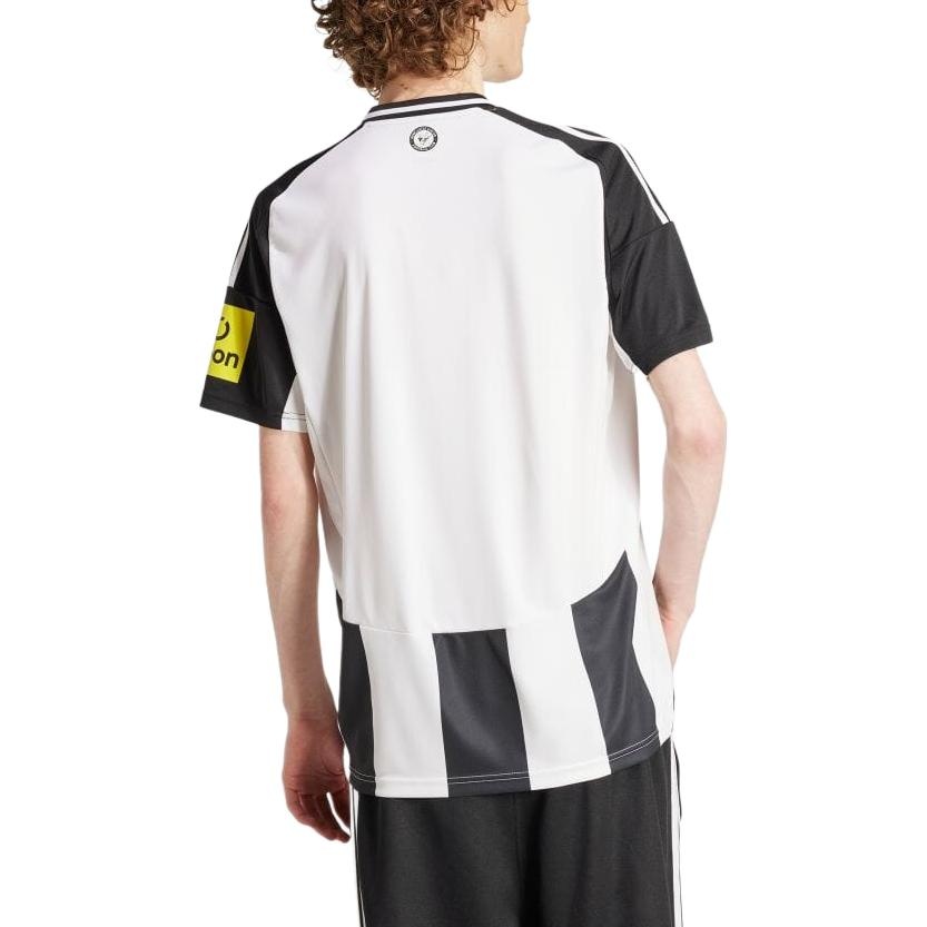 adidas Newcastle United FC 24/25 Home Football Jersey Asia Sizing 'Black White' IX3165 - 4