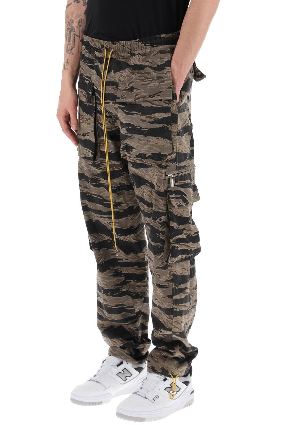 CARGO PANTS WITH 'TIGER CAMO' MOTIF ALL-OVER - 5