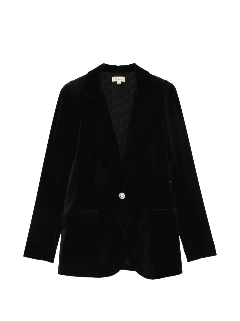 Crystal Clove velvet jacket - 1