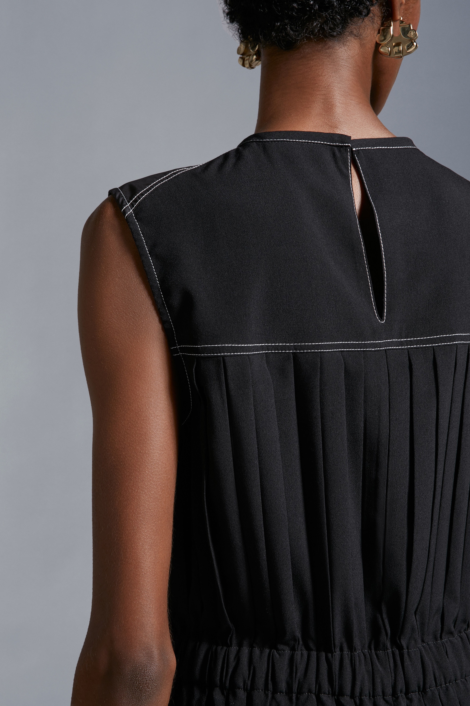 Crêpe de Chine Maxi Dress - 7