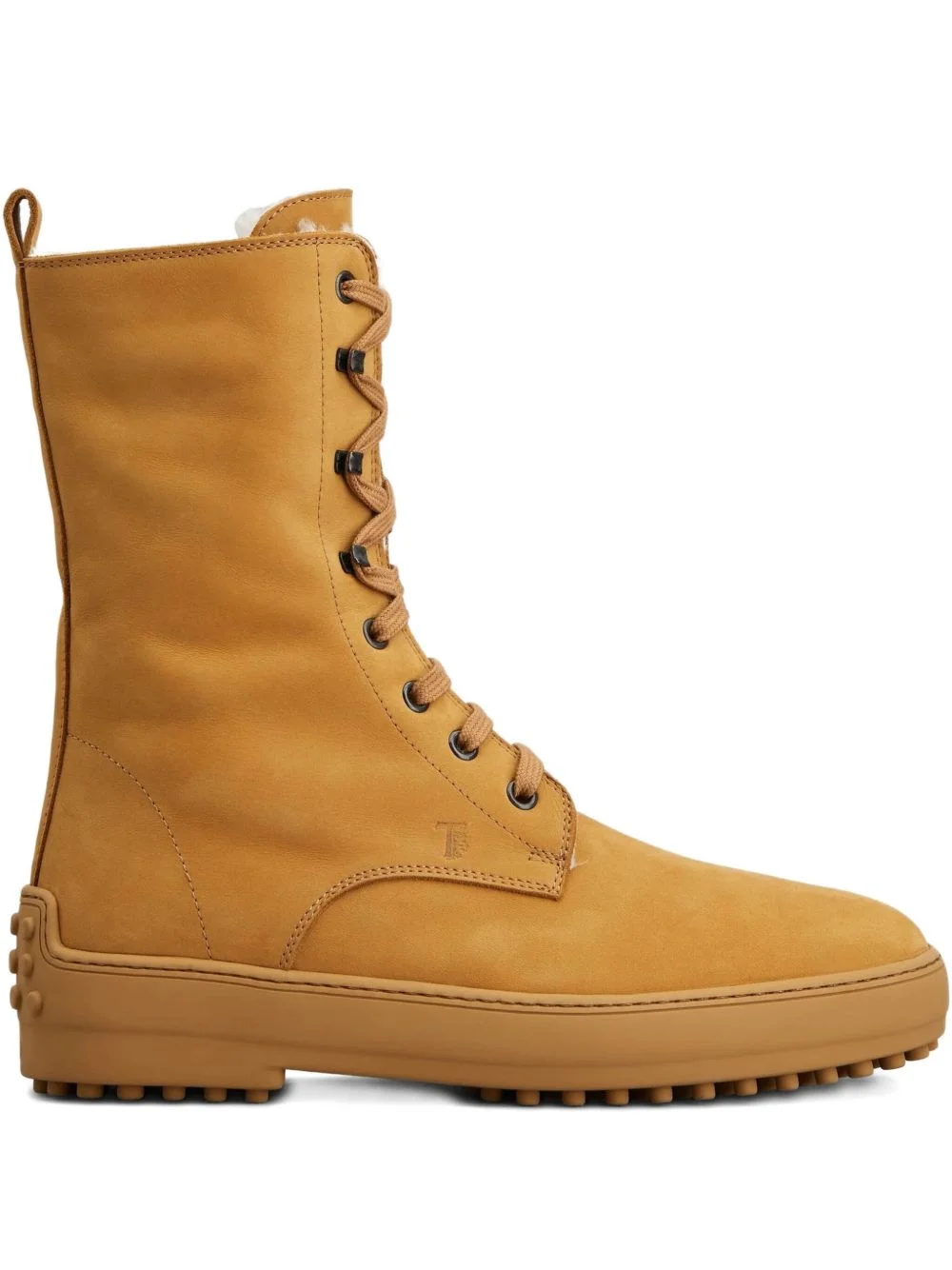 lace-up gommino boots - 1