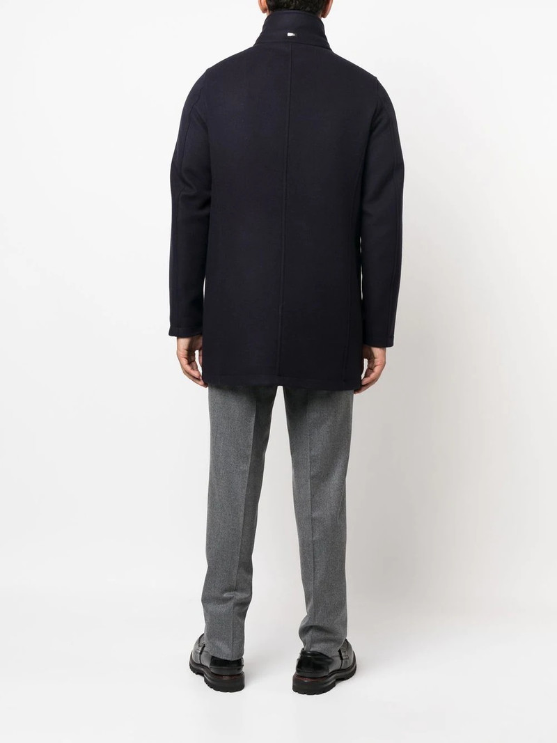 single-breasted fitted coat 4