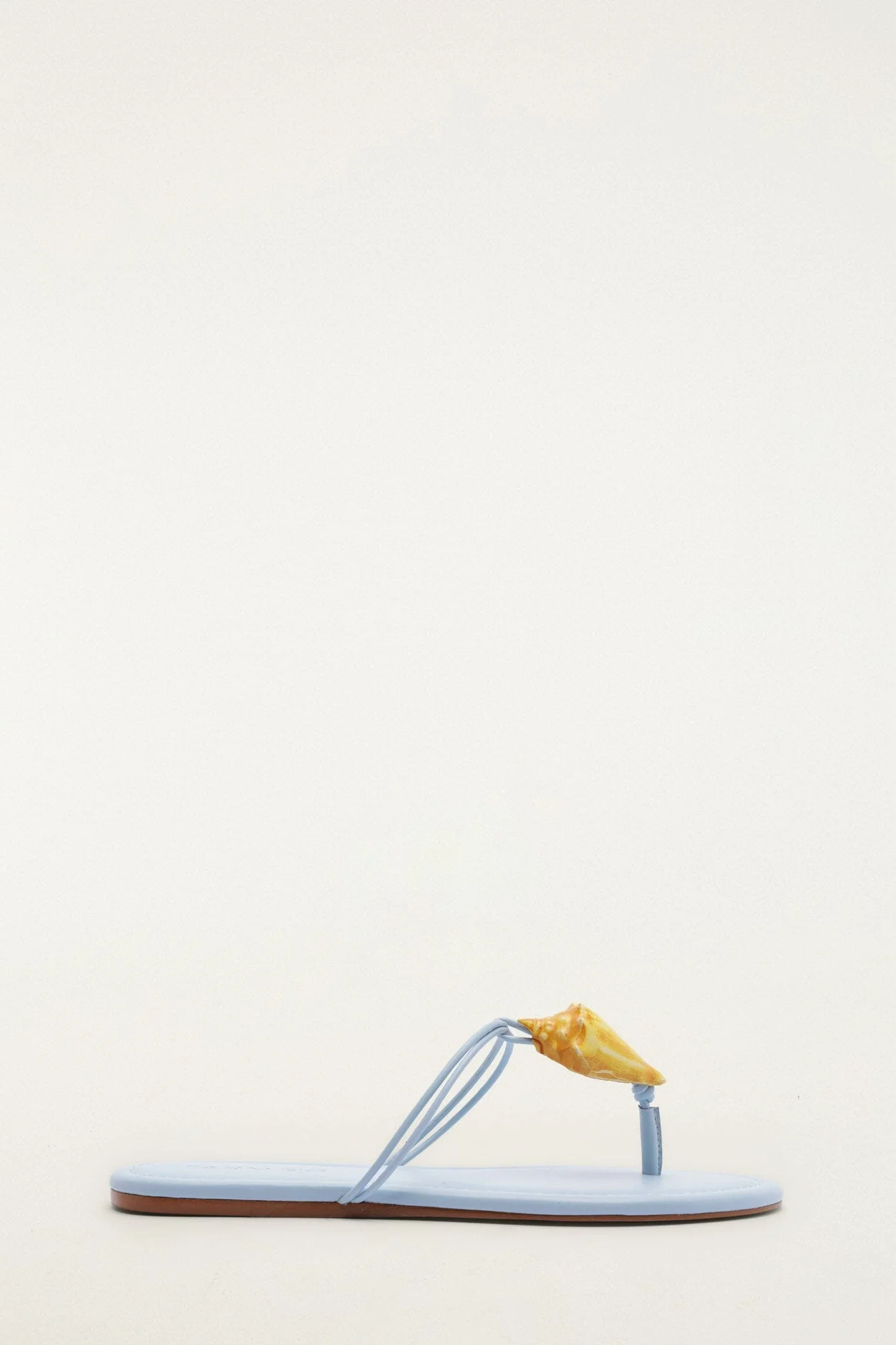 Shell Flat Sandal - 1