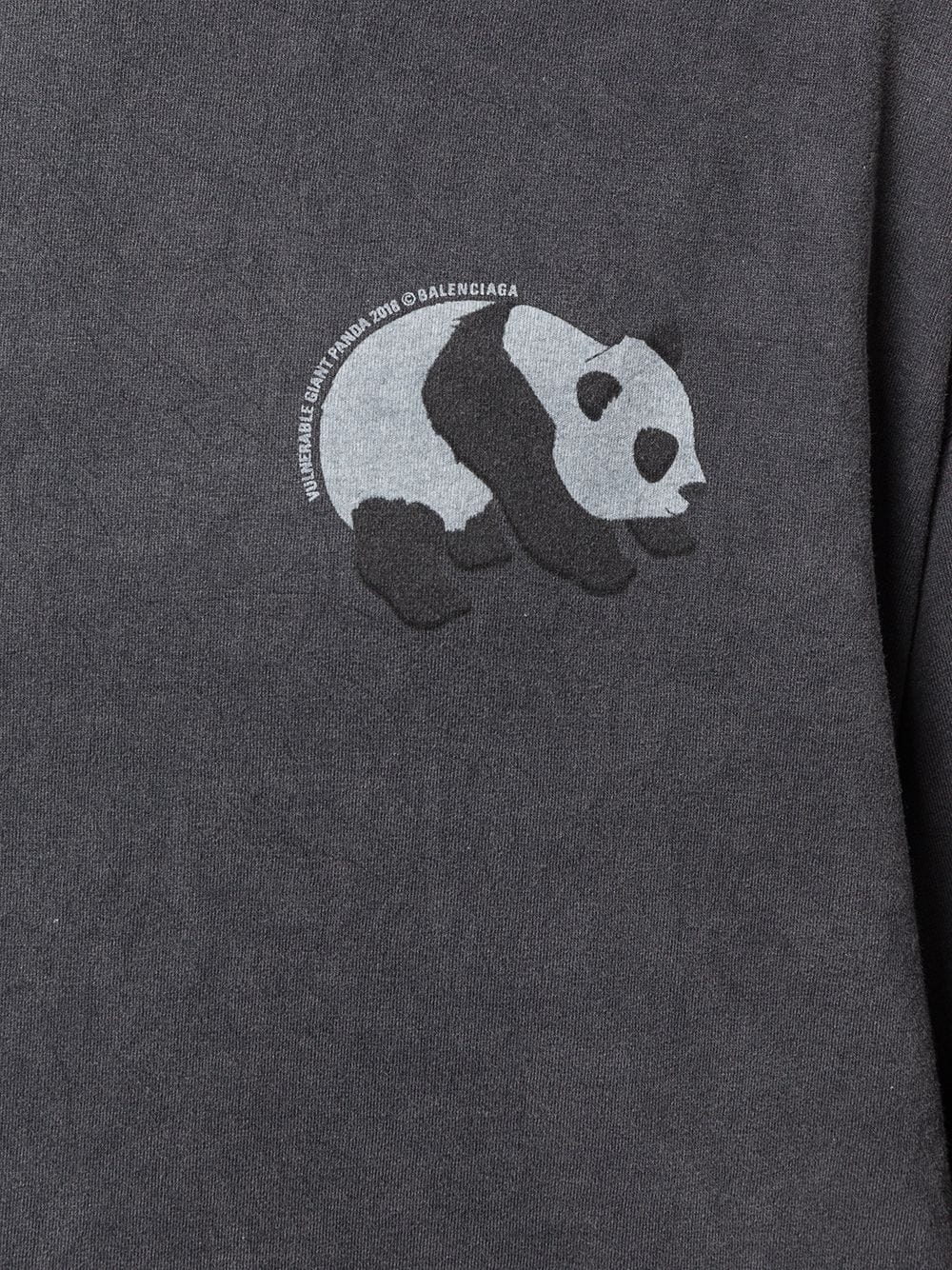 long sleeve panda T-shirt - 5