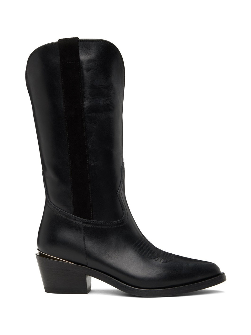 Black Jordanna Boots 1