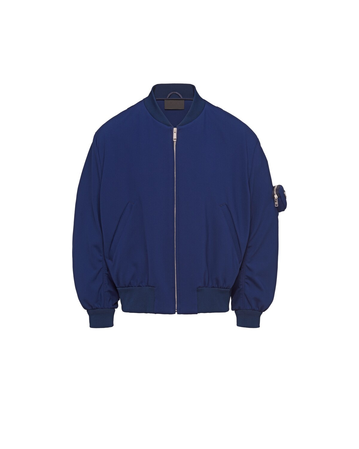 Stretch technical fabric bomber jacket - 1