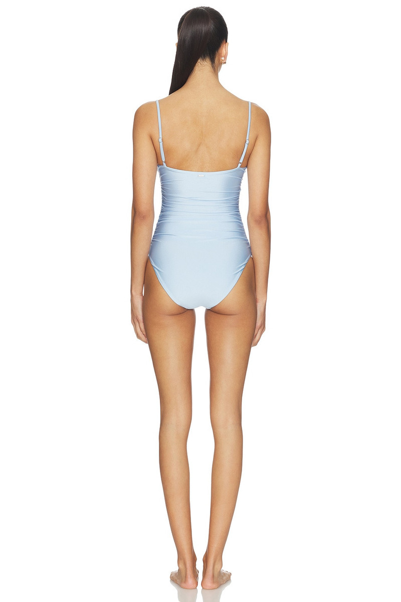 SIMKHAI Laine Ruched One Piece outlook