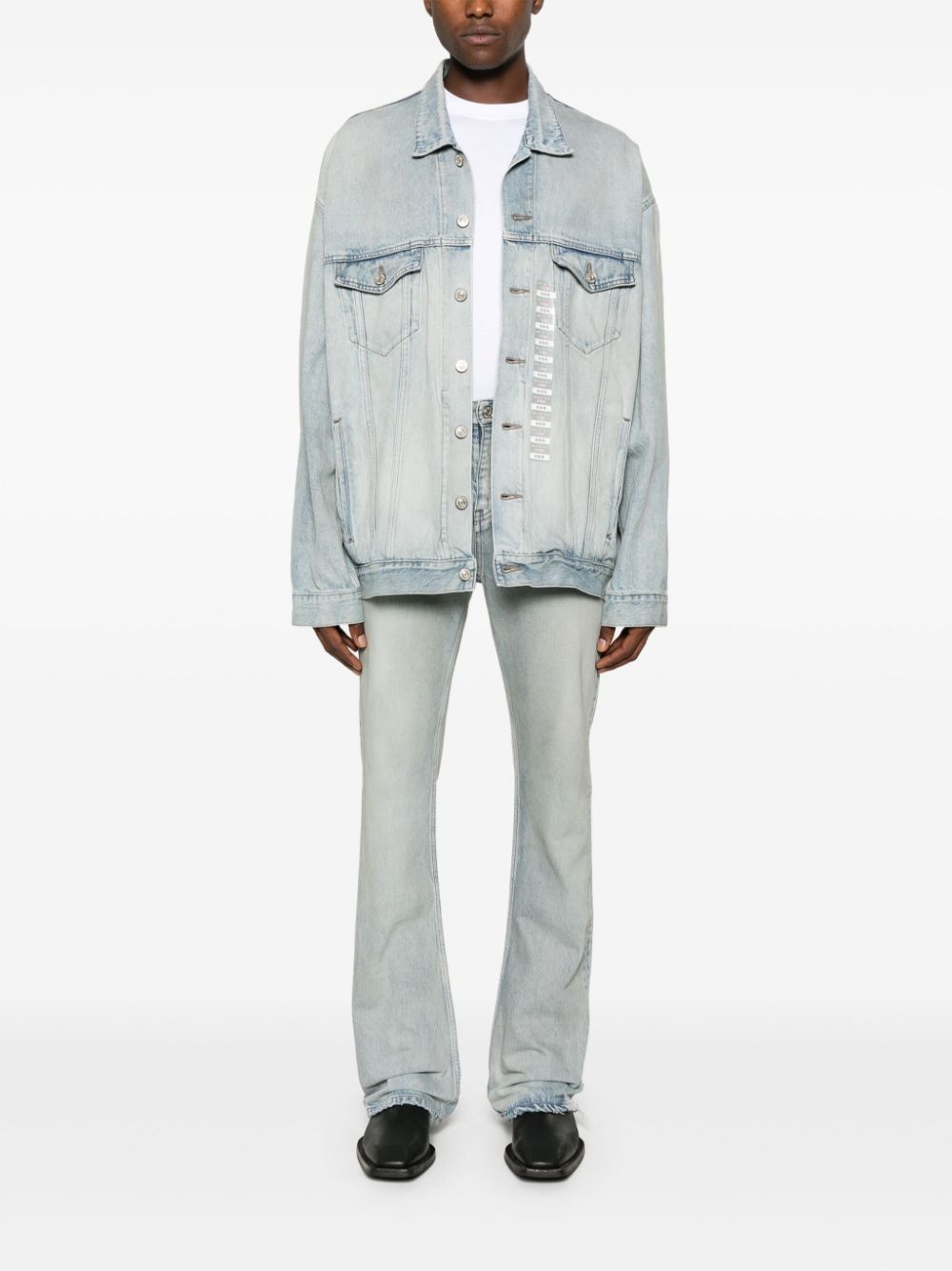 oversized denim jacket - 2
