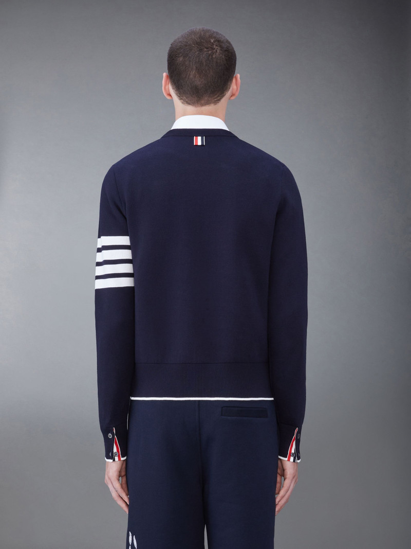 Thom Browne Fish Icon-intarsia jumper outlook