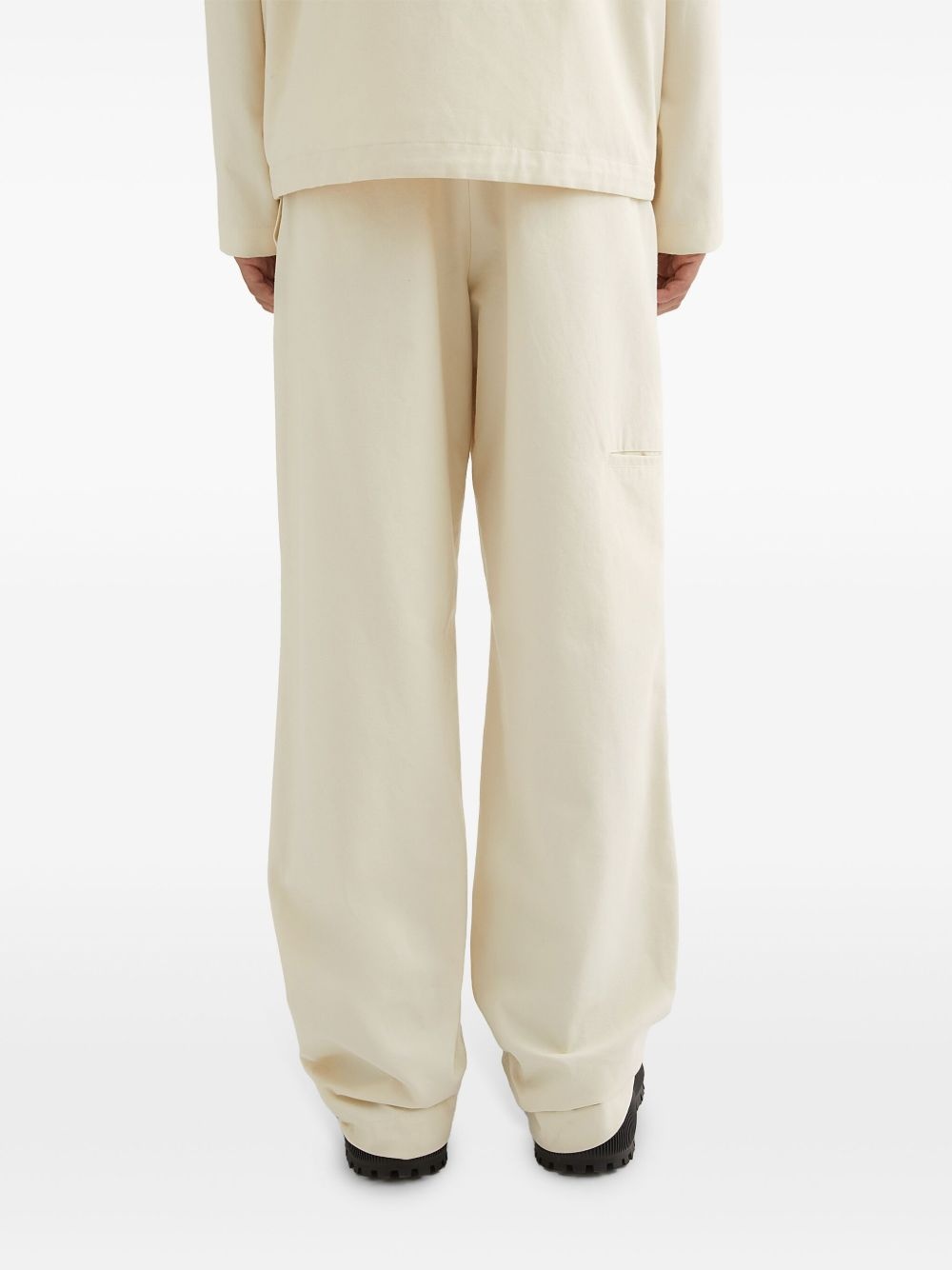 straight-leg trousers - 4