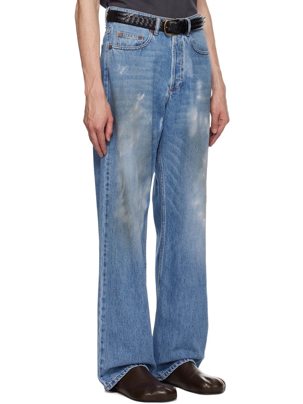Blue Cantiere Flattone Jeans - 2