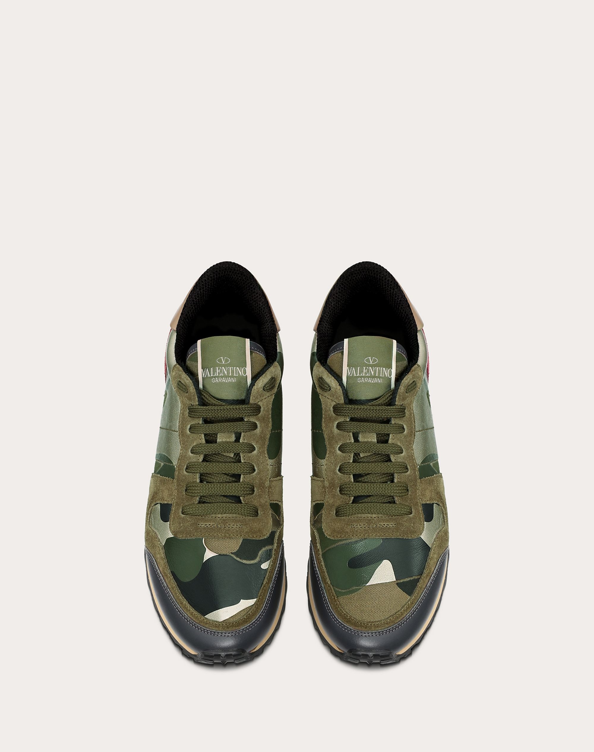 Metallic Details Camouflage Sneaker - 4
