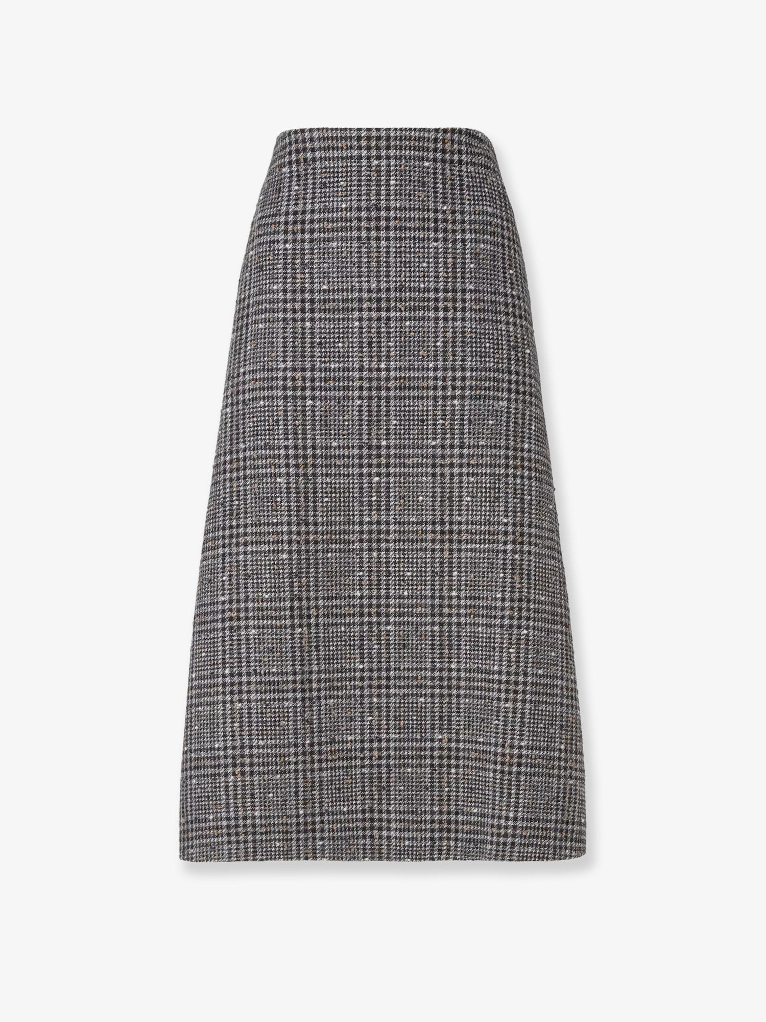 Check Tweed Skirt - 1