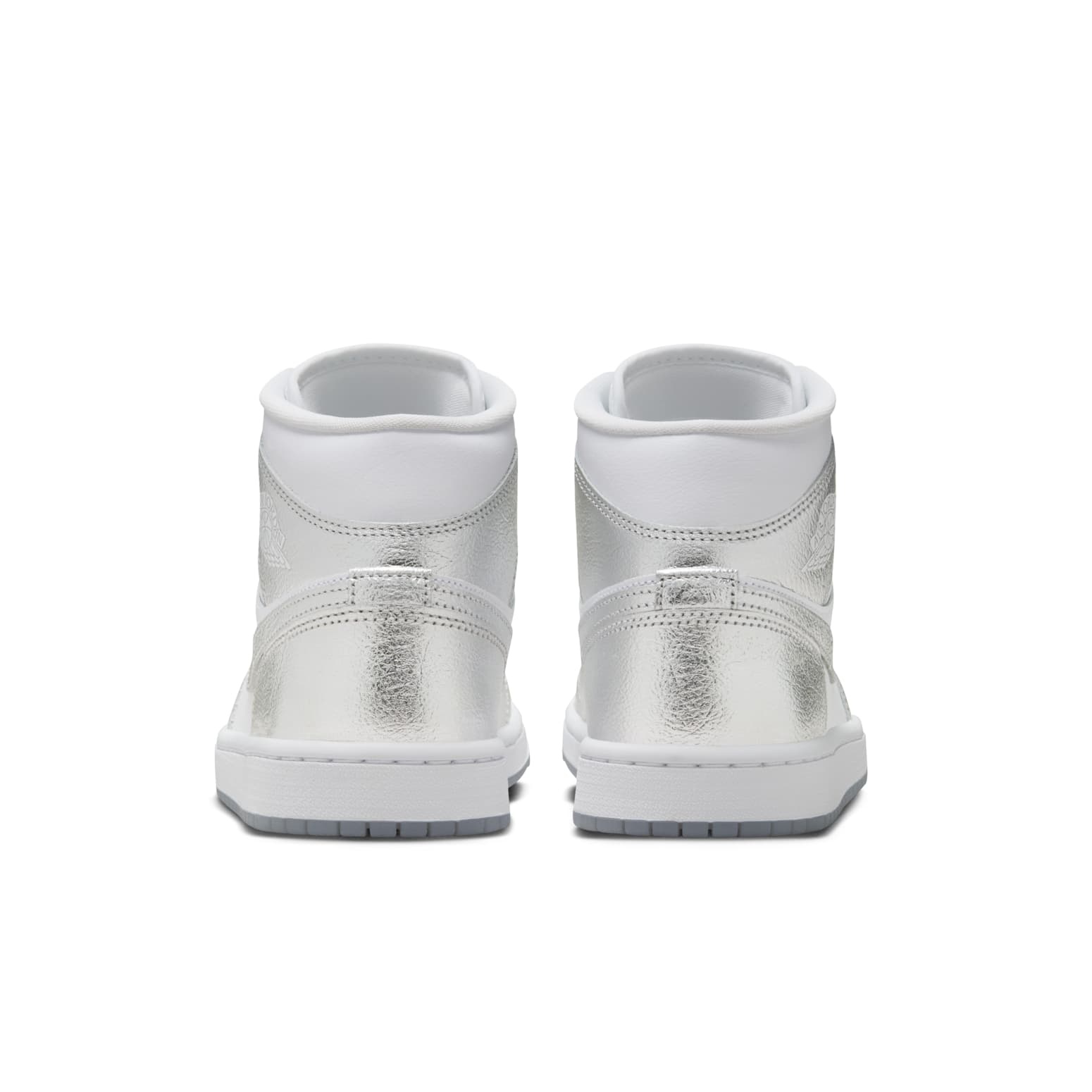 (WMNS) Air Jordan 1 Mid SE 'Metallic Silver' FN5031-100 - 4