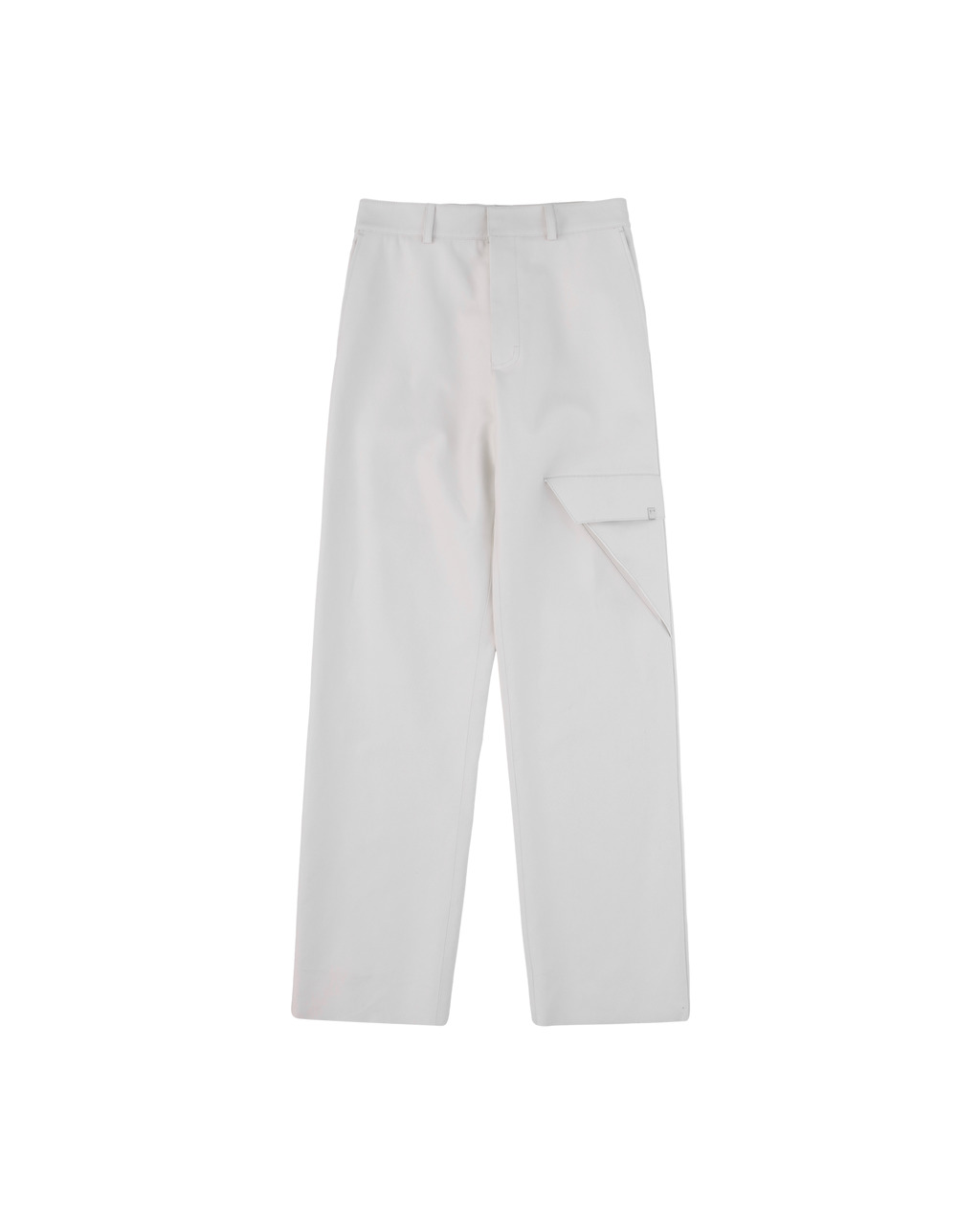CARGO POCKET LEATHER PANT - 6