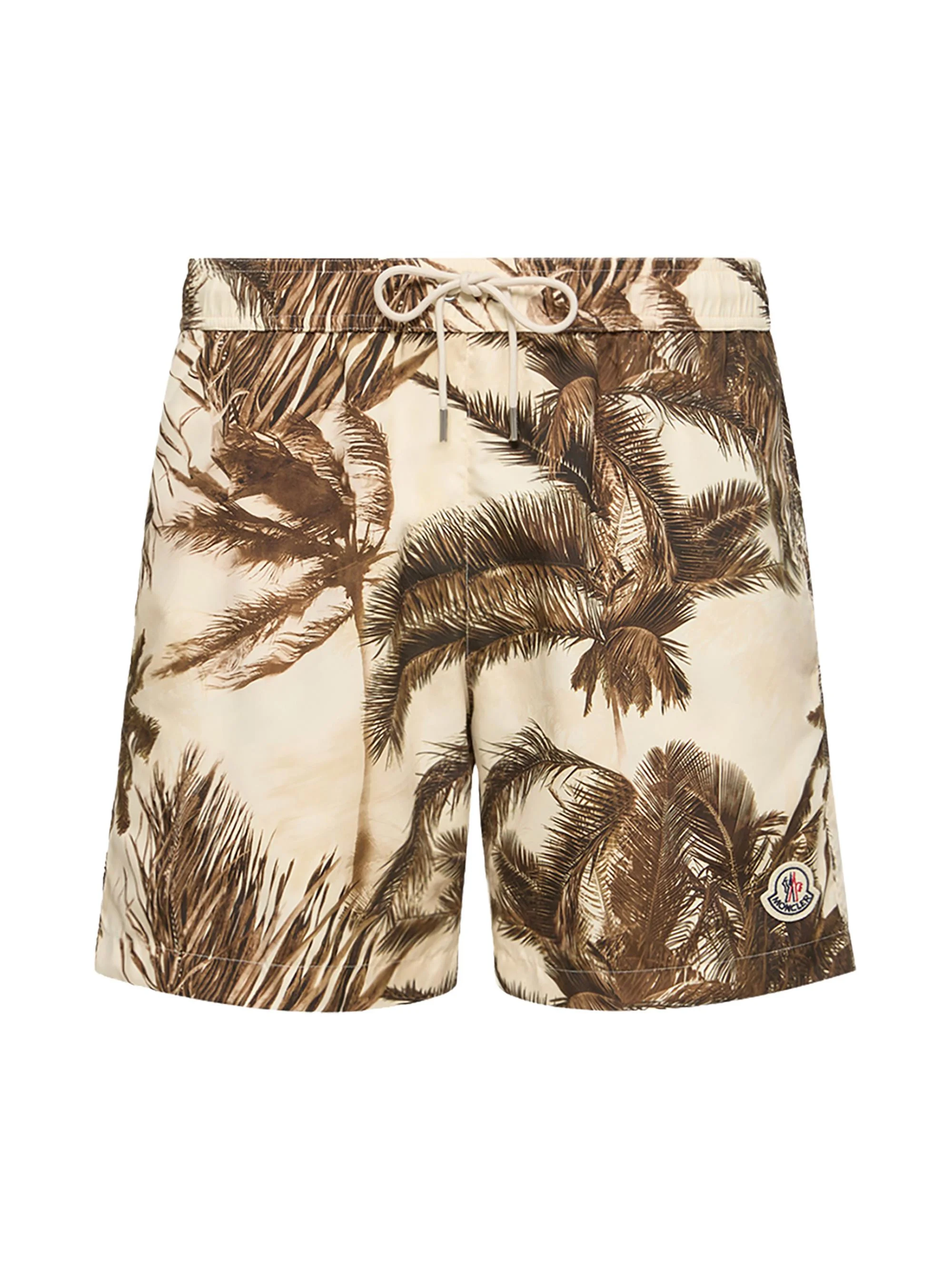 Men's Swim Trunks - Beige Green - 1