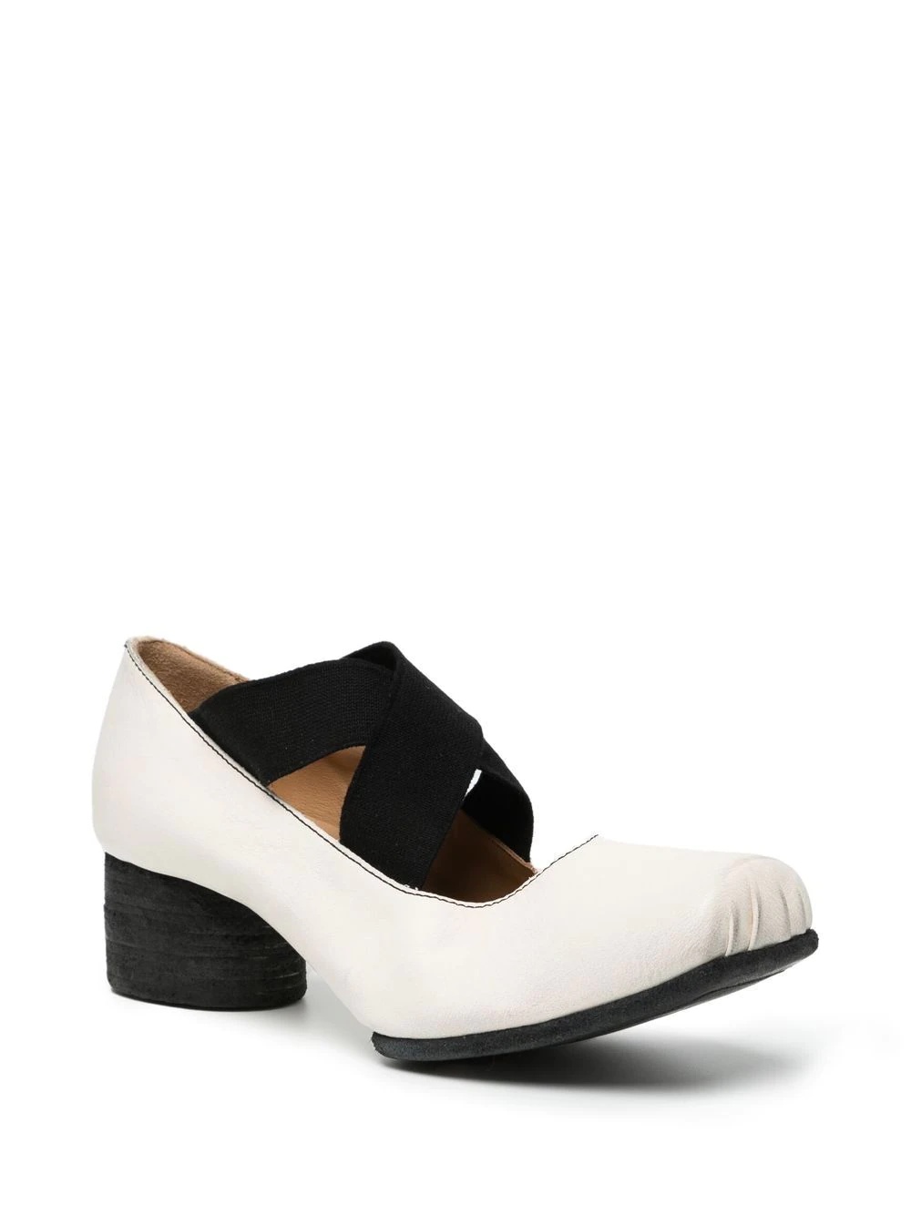 Ballerina square toe elasticated pumps - 2