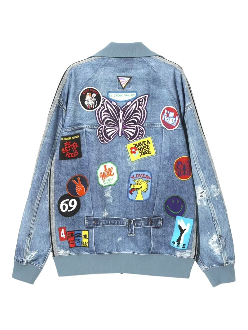 NEEDLES denim track jacket outlook