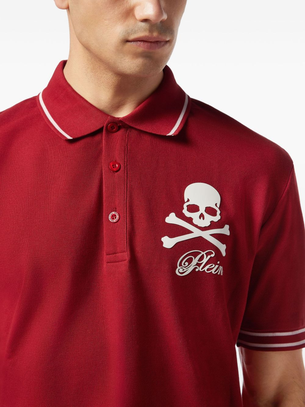 skull-and-bones polo shirt - 5