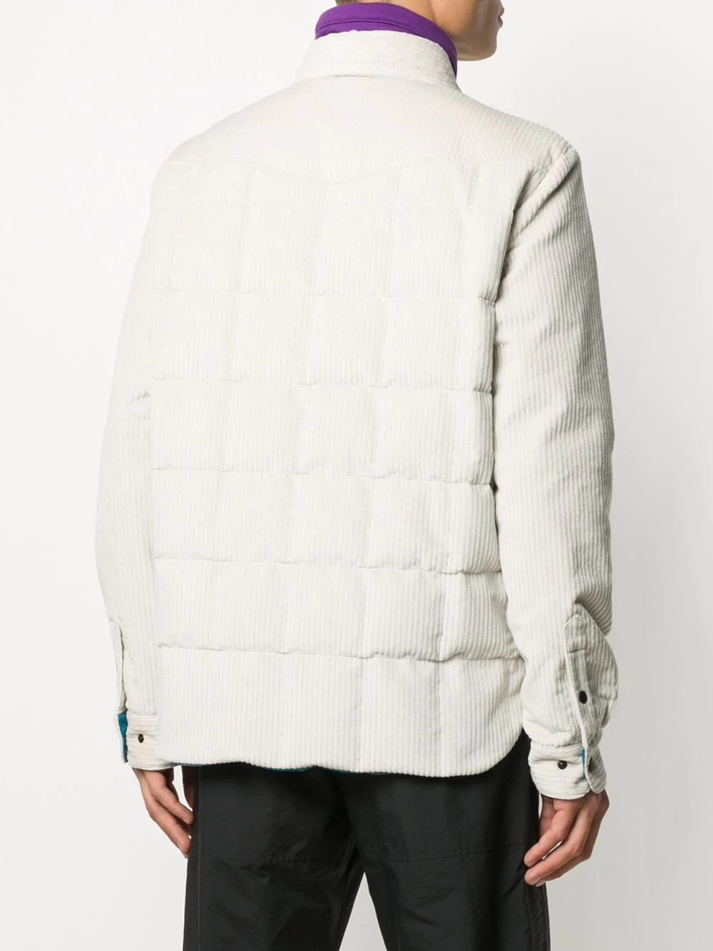 ribbed down jacket - 4