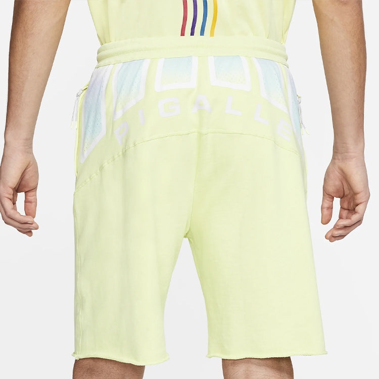 Nike x Pigalle Fleece Shorts 'Luminous Green' CI9952-335 - 4