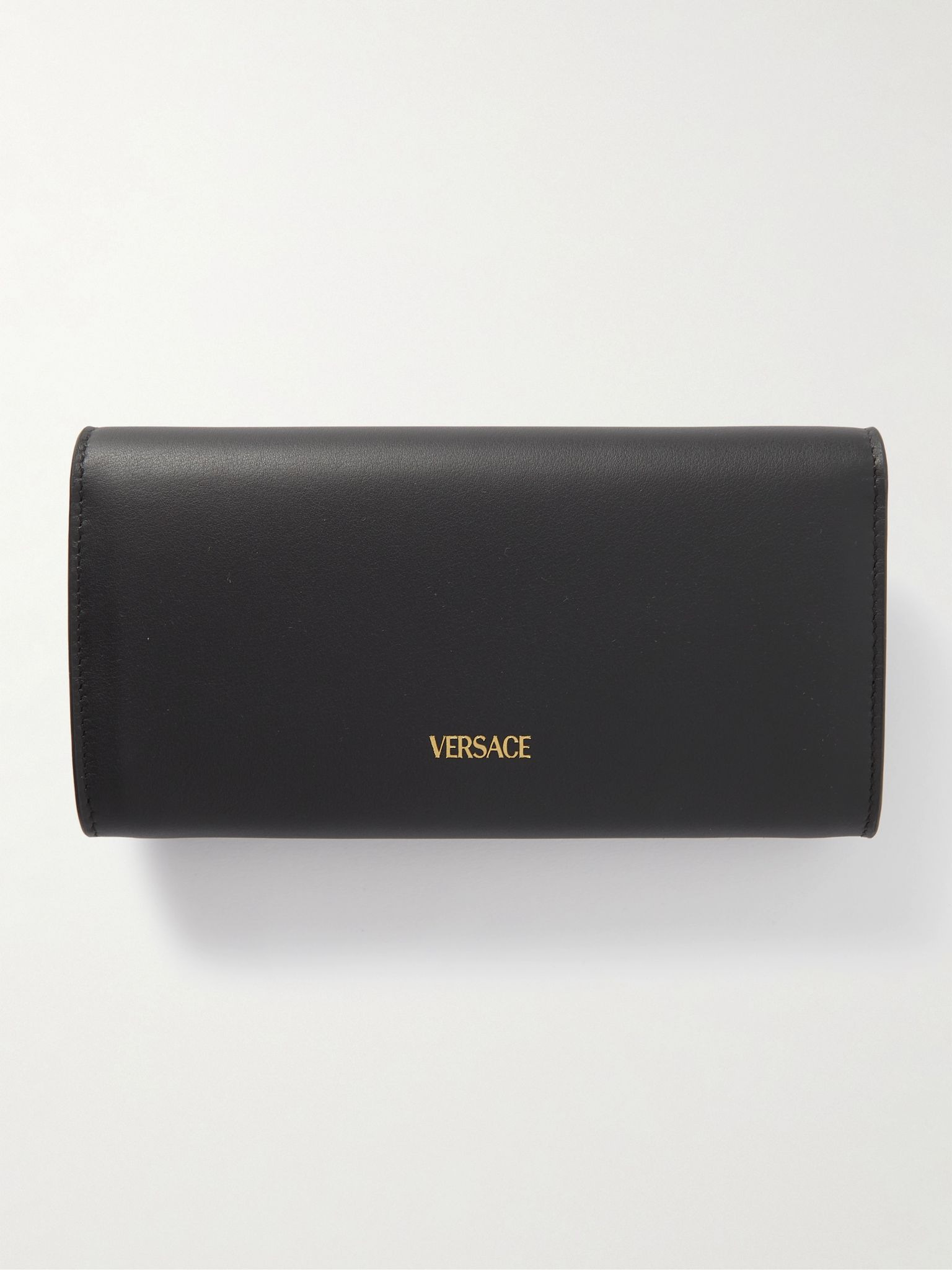 Leather continental wallet Black - 3