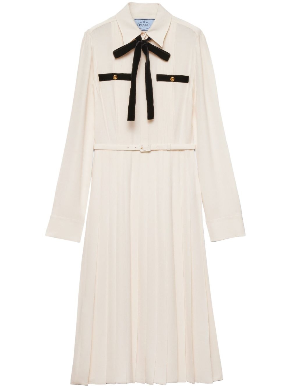 pleated satin maxi dress - 1