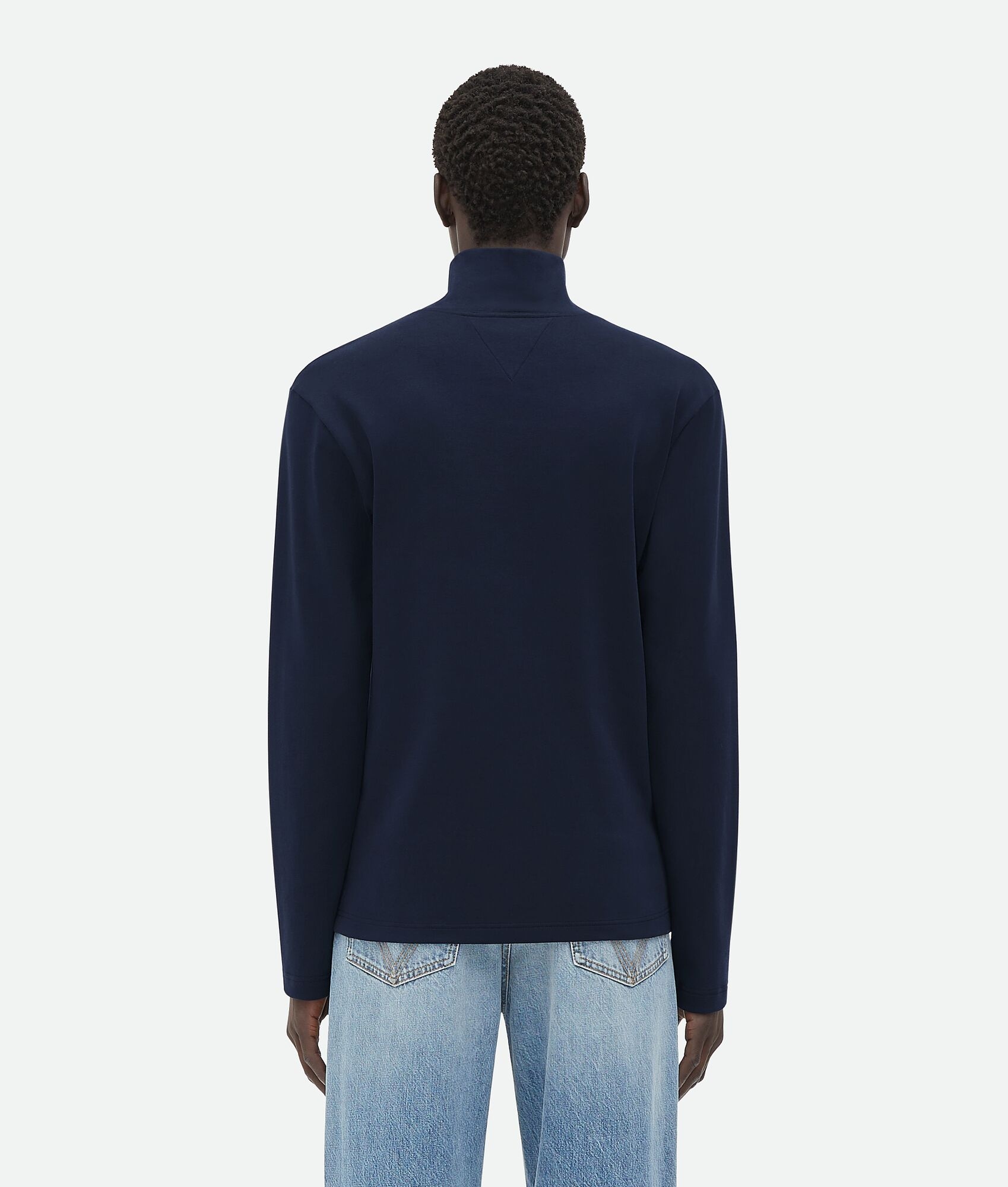 Jersey High Neck T-Shirt - 3