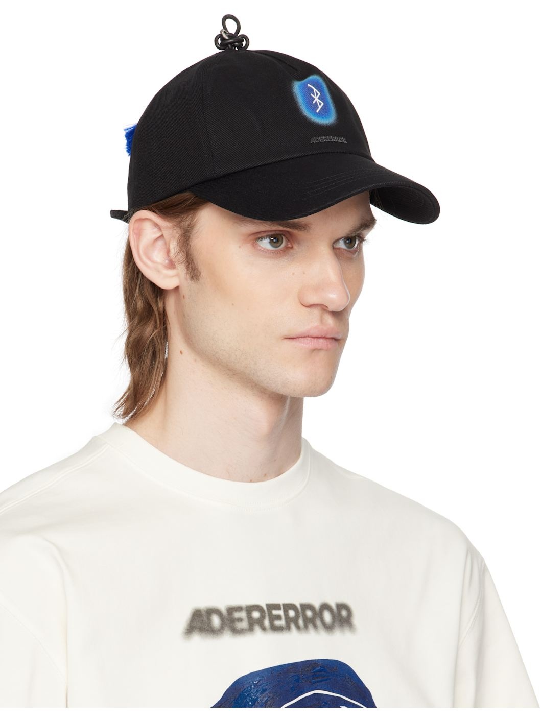 Black 'Blue Net' Cap - 2