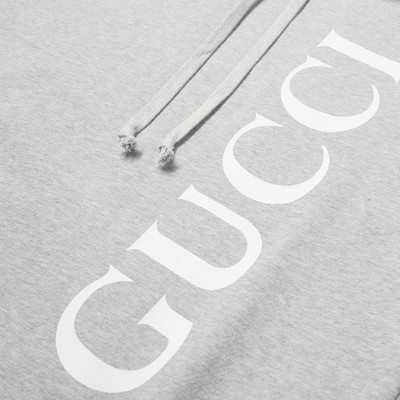 GUCCI Gucci Large Gucci Logo Popover Hoody outlook