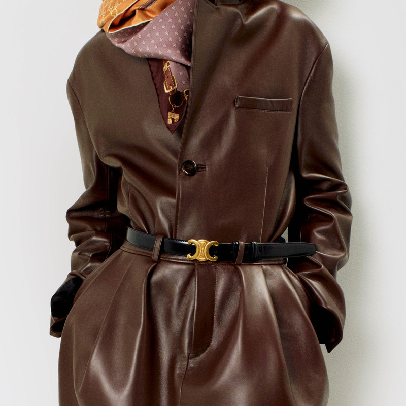 CELINE tailored jacket IN soft lambskin outlook