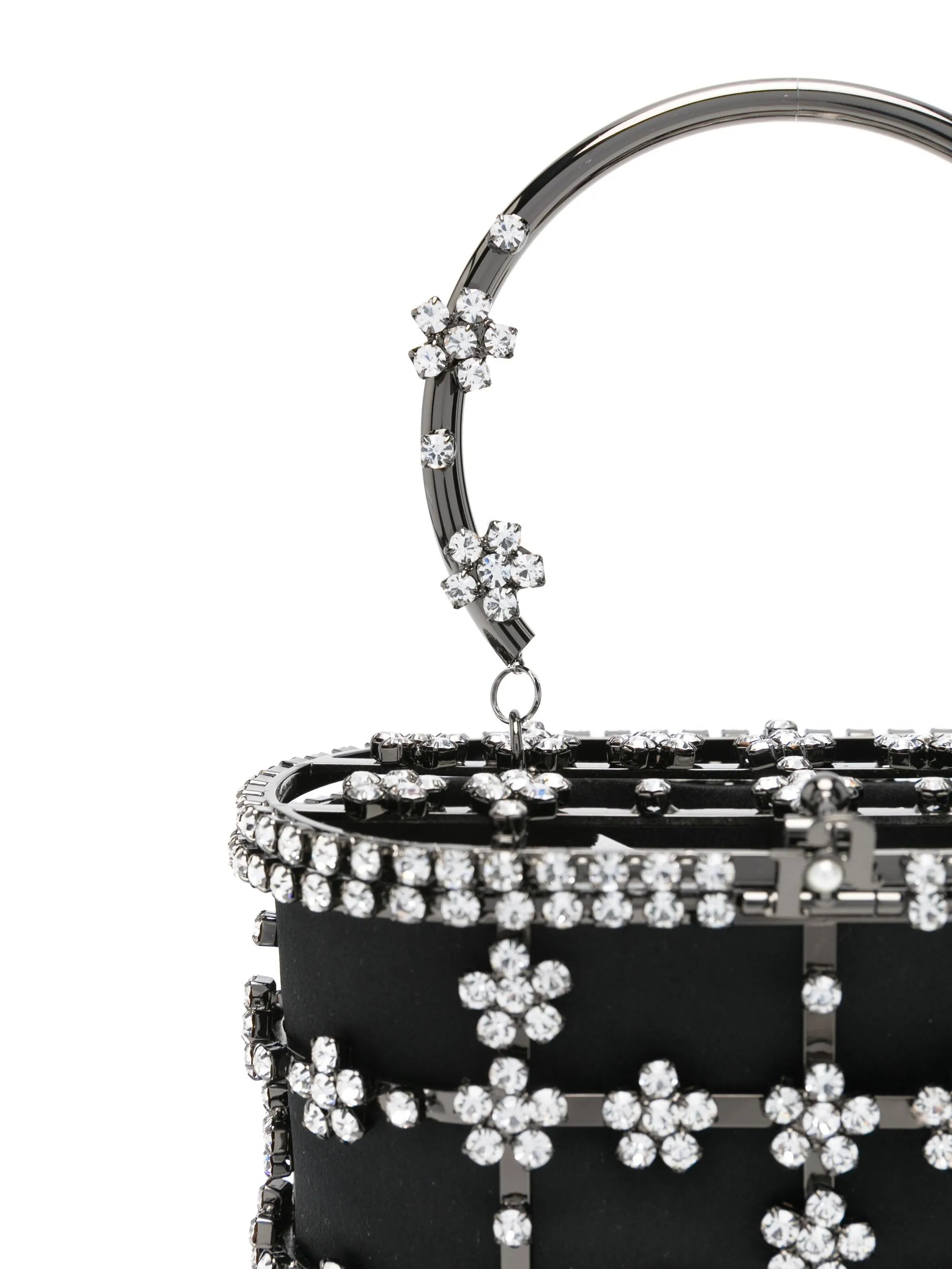 Rosantica Mini Holli Crystal-embellished Top-handle Tote Bag - 4