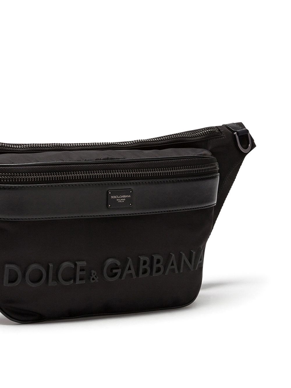 logo-lettering belt bag - 3