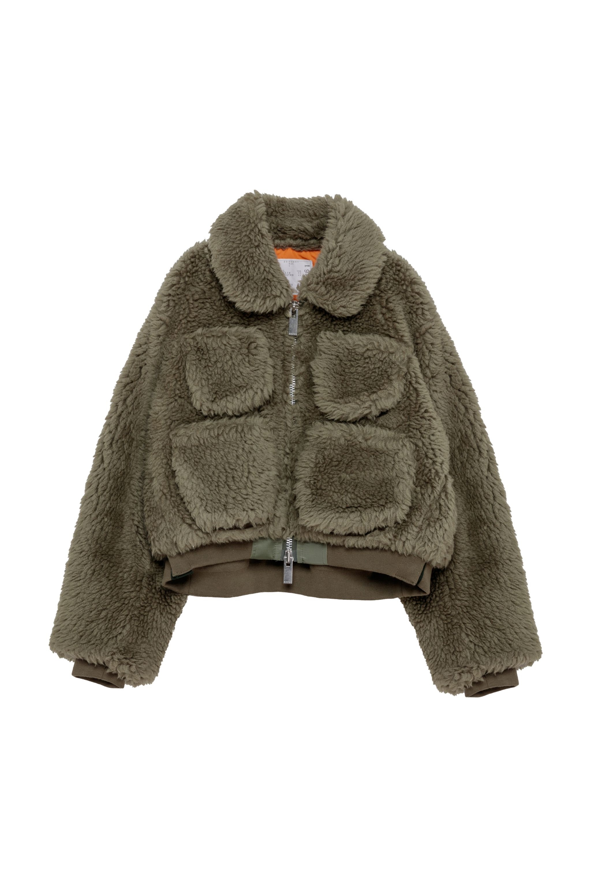 Faux Shearling Blouson - 1