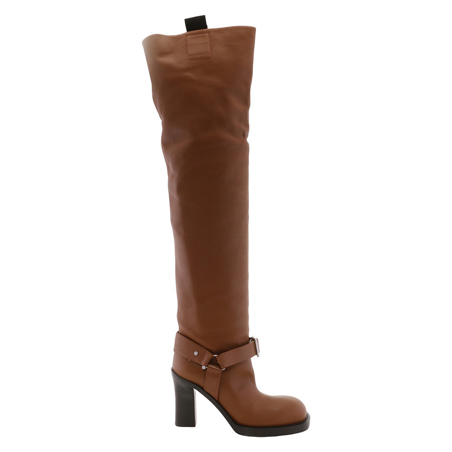 Burberry Leather Soft Stirrup Boots - 1