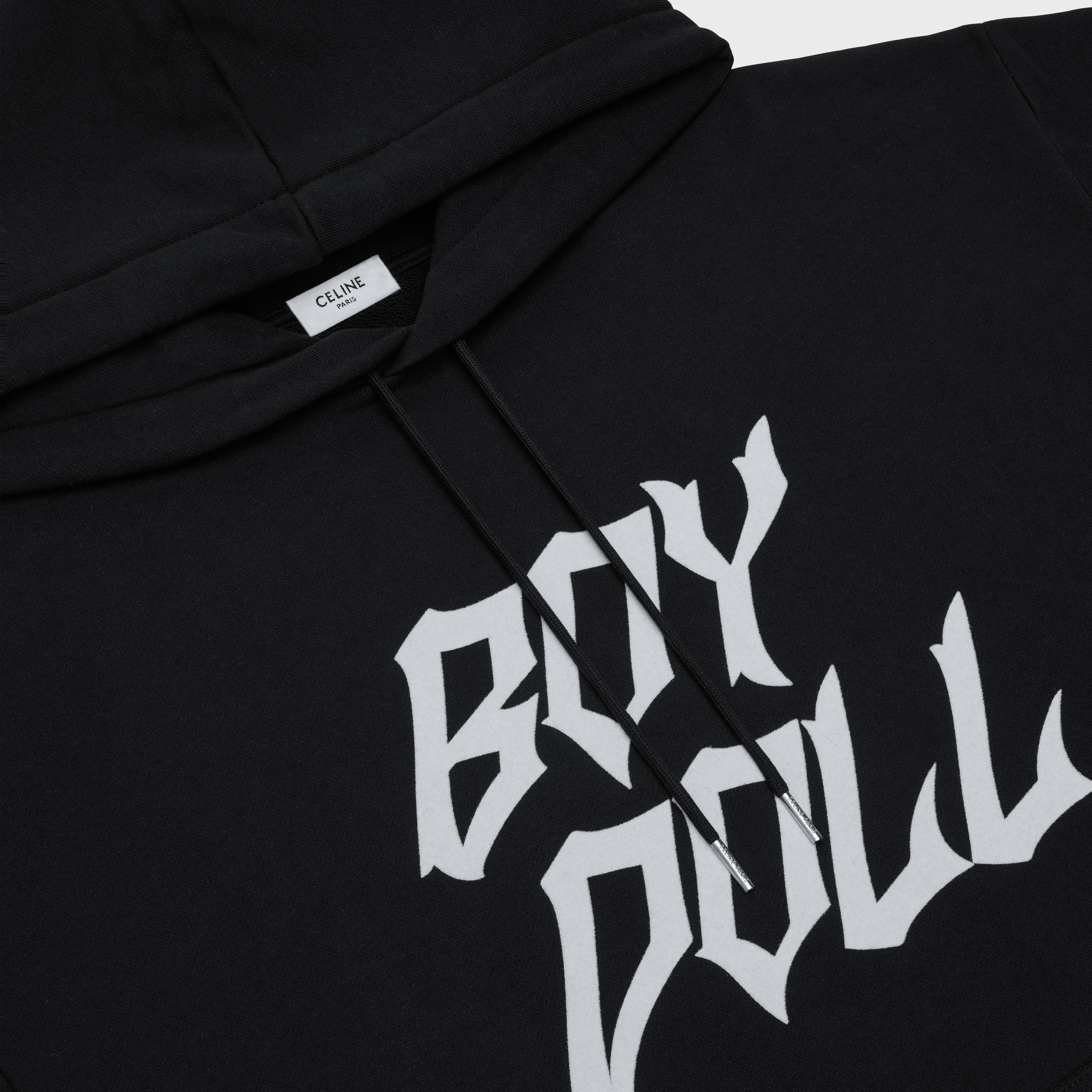 LOOSE BOY DOLL HOODIE IN COTTON FLEECE - 3