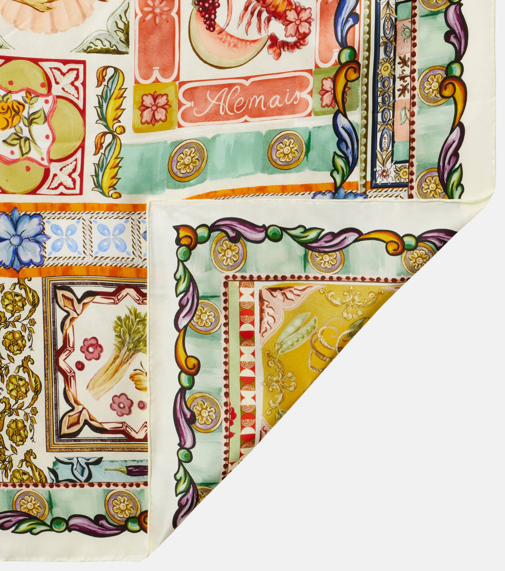 Tommasina printed silk scarf - 5