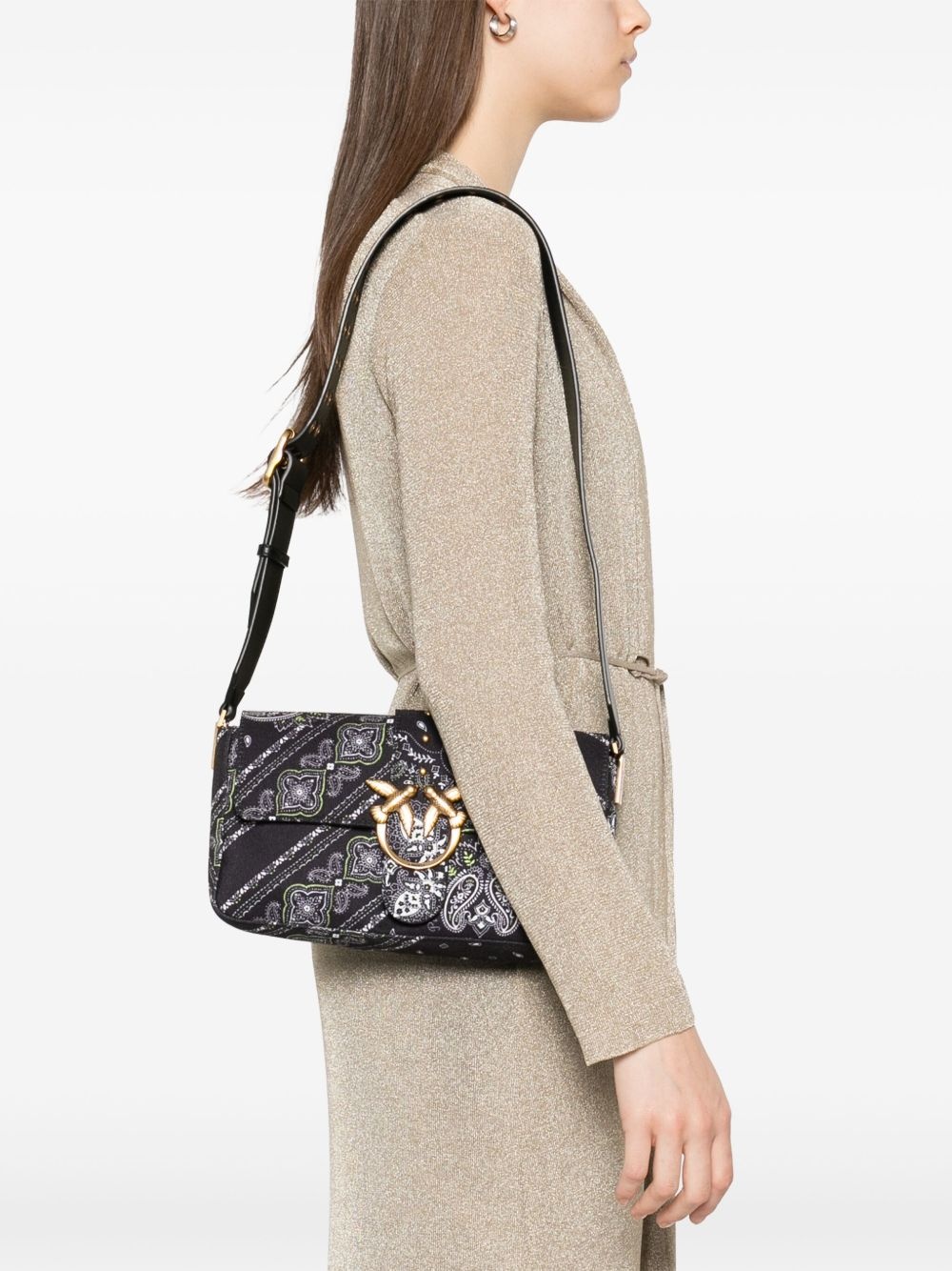 paisley-print cross body bag - 2