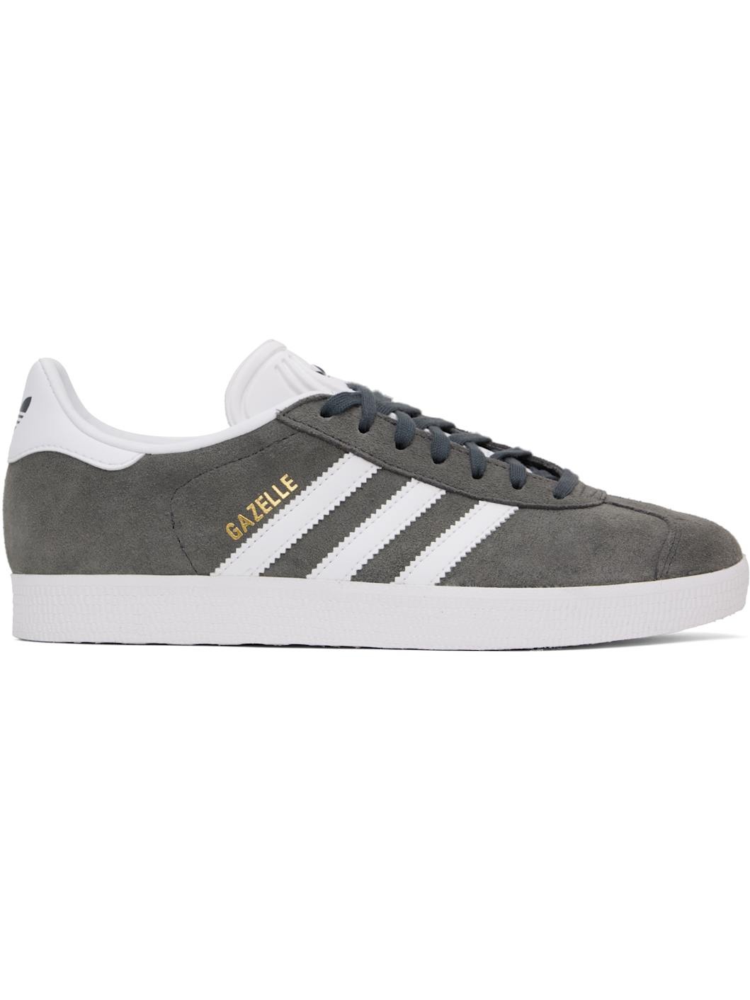 Gray Gazelle Sneakers - 1