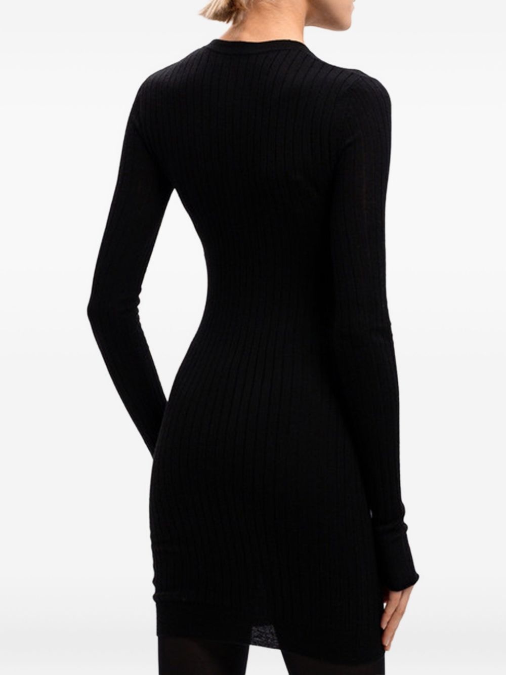 cashmere mini dress - 3