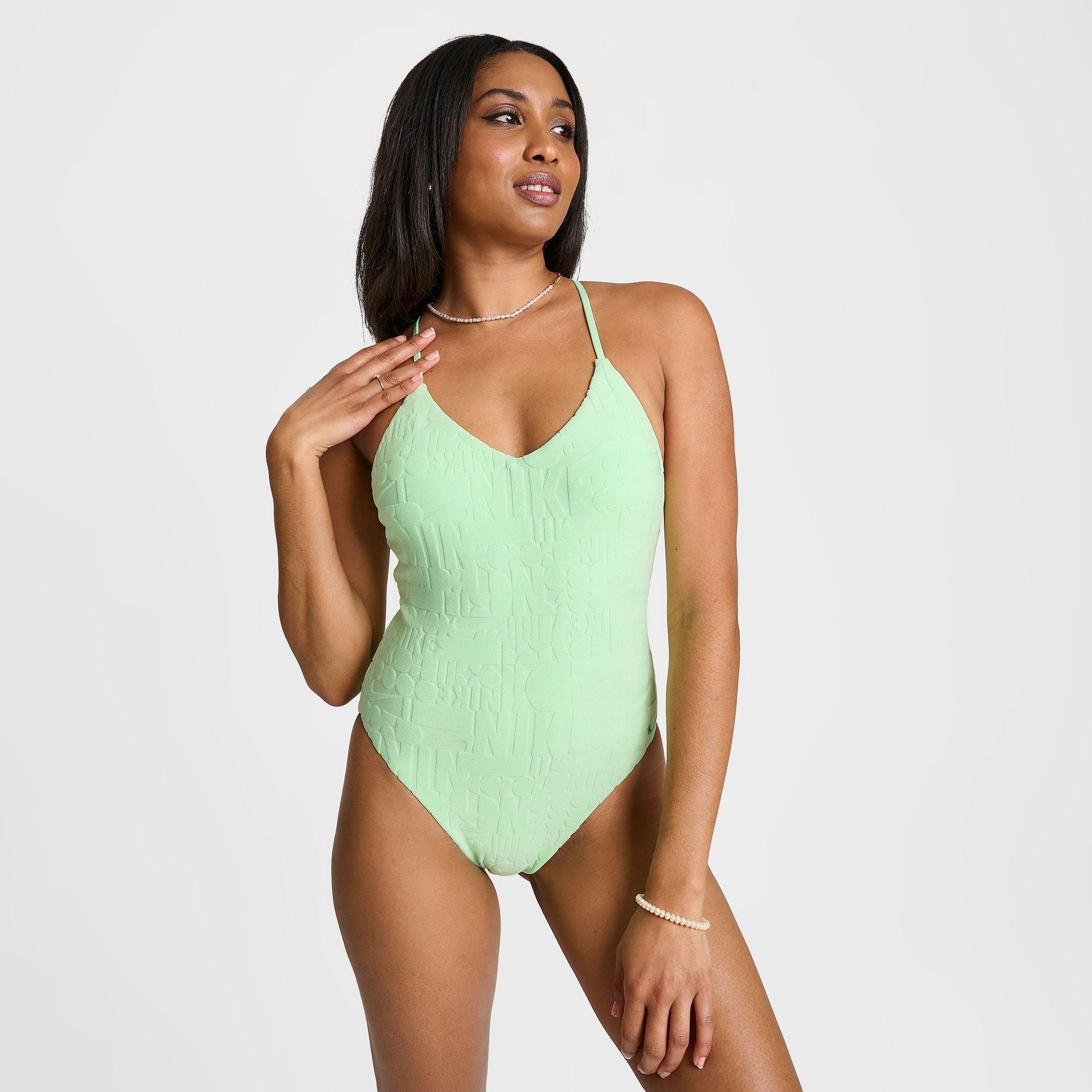 WOMEN'S NIKE SWIM RETRO FLOW ONE PIECE SWIMSUIT - 3