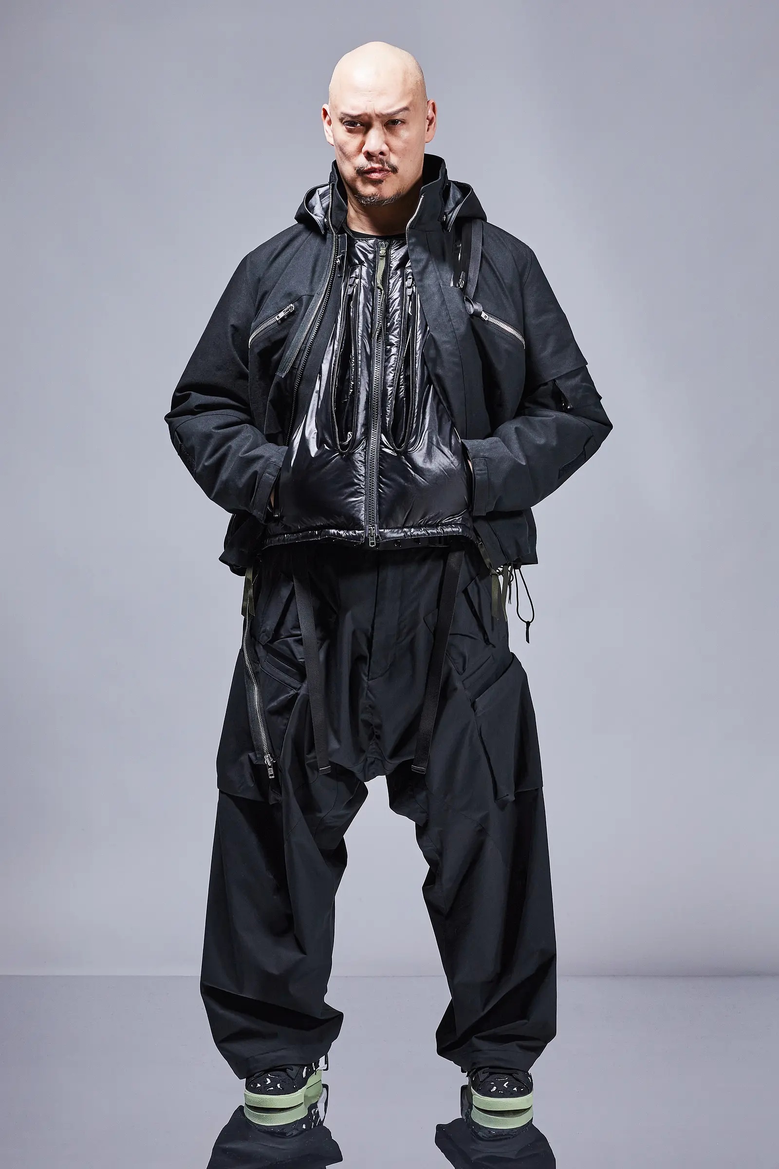J1WB-BQ 3L Interops Jacket Black - 41