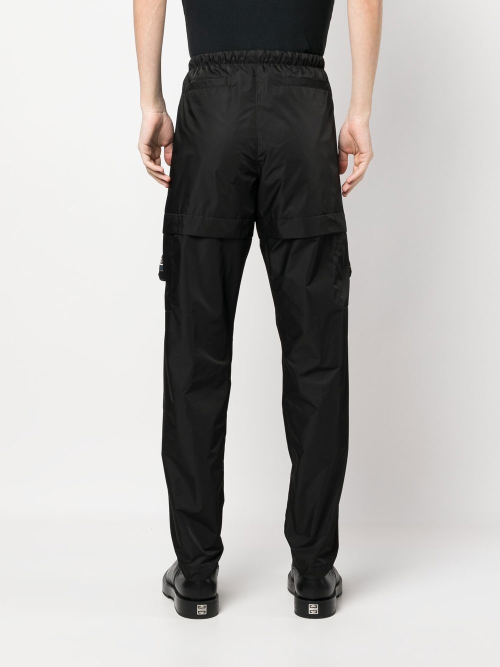 4G-buckle straight-leg cargo trousers - 4