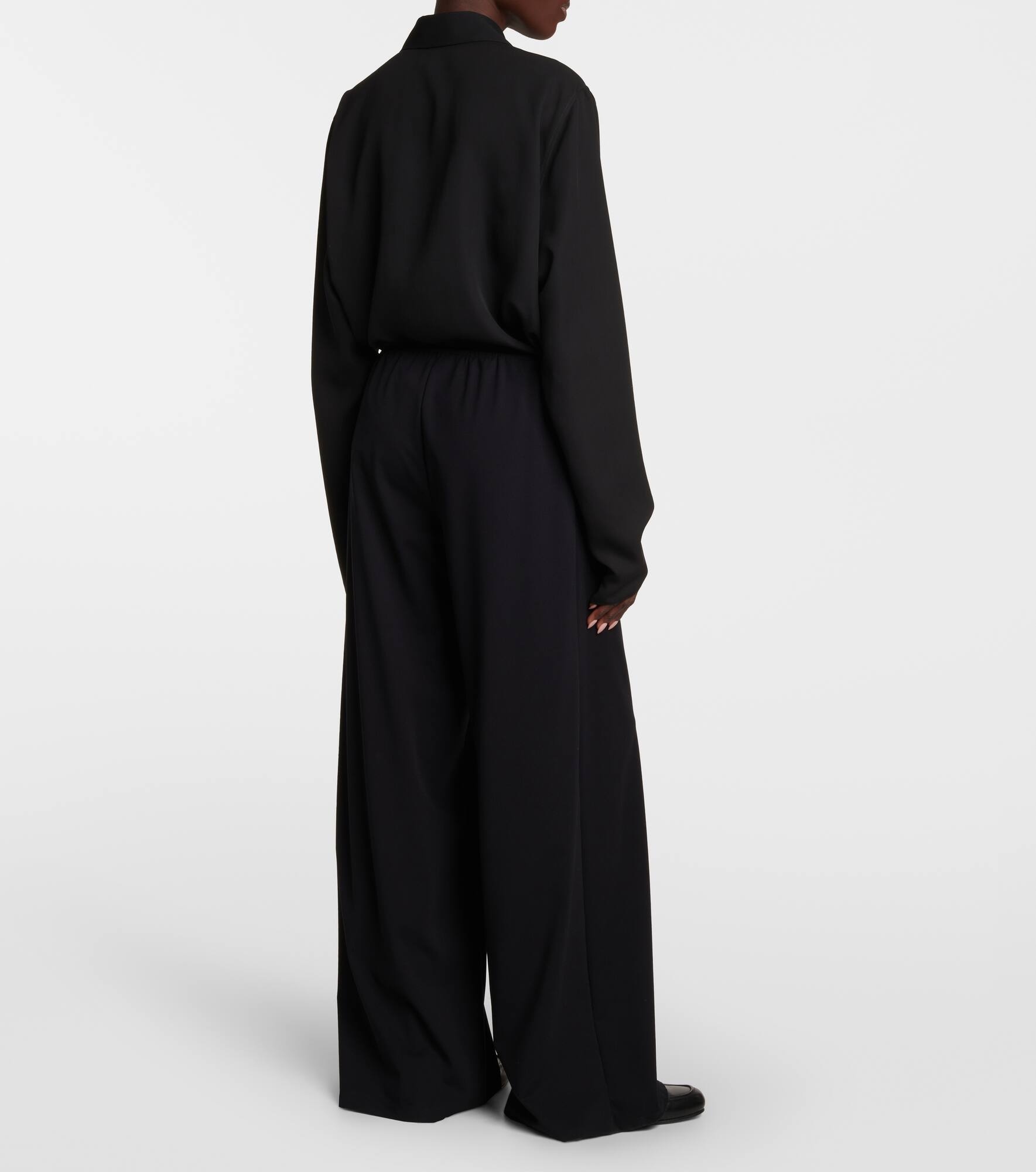 Bariem low-rise jersey wide-leg pants - 3