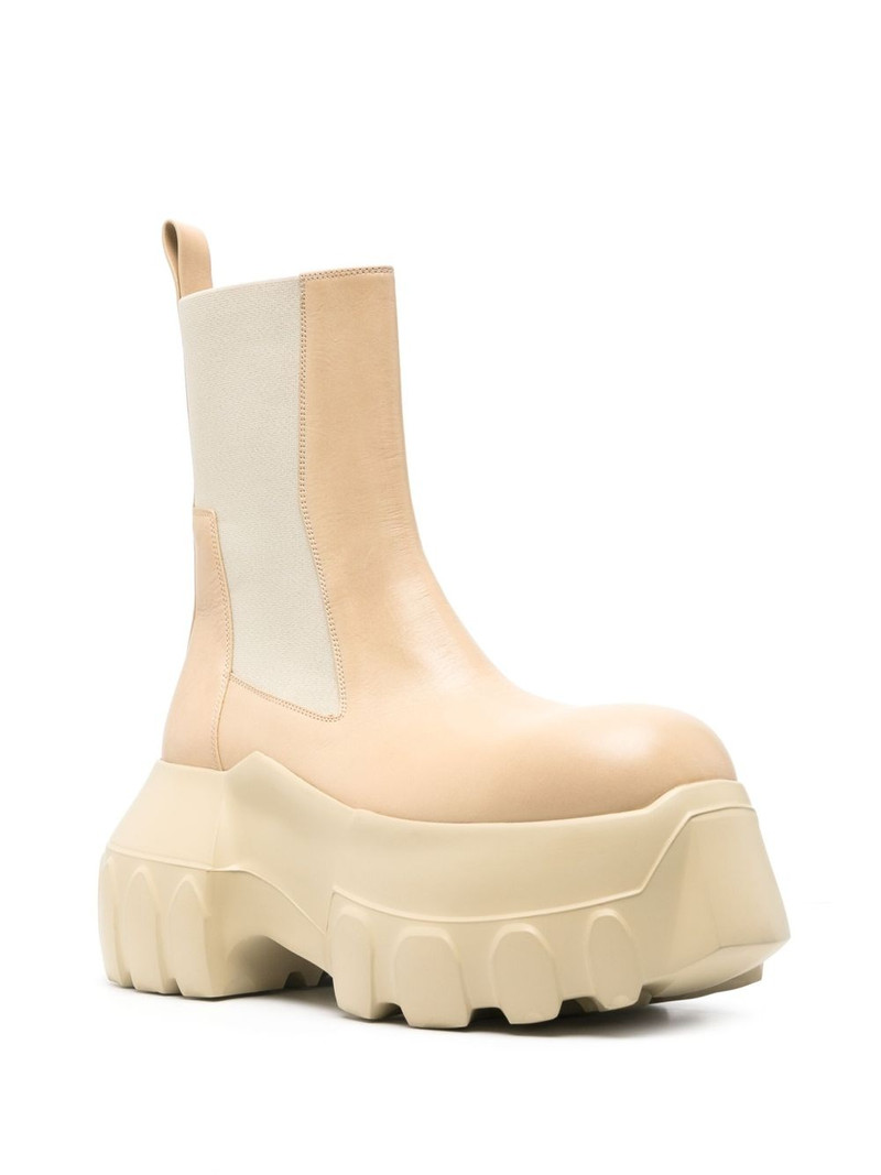 Rick Owens Beatle Mega Tractors boots outlook