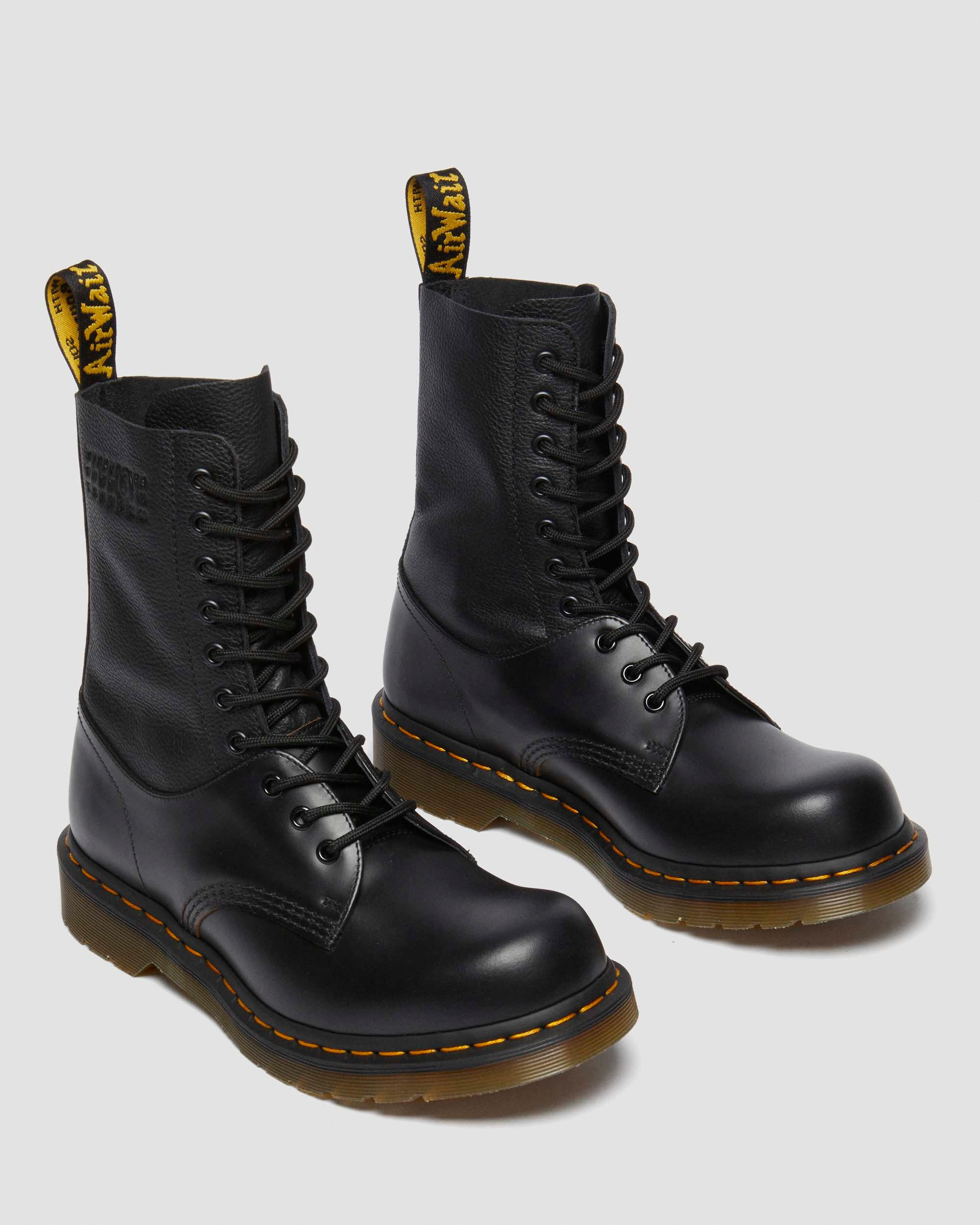 1490 / 1461 MM6 Leather Lace Up Boots - 4